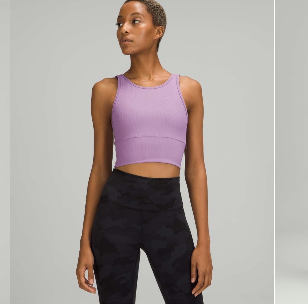 Lululemon Power Pivot Tank Top *Rib
Wisteria Purple